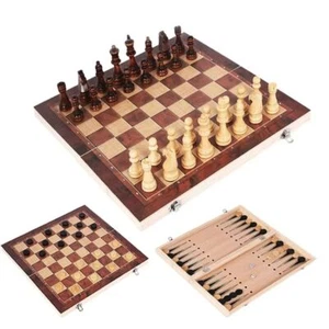 Chessboard Chess&Backgammon&Checkers Set International Chess Tables - Picture 1 of 11