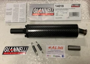 Silenziatore marmitta Universale in Carbonio GIANNELLI 18mm - 14018