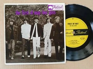 BEE GEES - The First of May/I Was a Lover - MEGA RARO - Prensa Oz - EP - Imagen 1 de 2