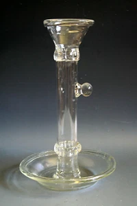 CANDELABRO CRISTAL SIGLO XVIII - Imagen 1 de 4