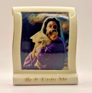 Marie Osmond Fine Porcelain Collectible Greetings “Be It Unto Me” Plaque, #356 - Picture 1 of 7
