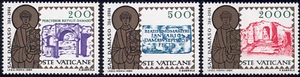 1984 Vatican City SC# 749-751 - St. Damasus I (b.304) - M-NH - Picture 1 of 2
