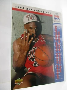 Michael Jordan Fin Bulls 1993-94 Upper Deck #204 - Imagen 1 de 2