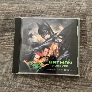 Batman Forever CD 1995 Soundtrack Includes Hit Singles Warner Bros - Foto 1 di 3