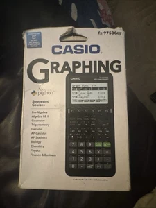 Casio Fx-9750giii Graphing Calculator - Black Small - Picture 1 of 8
