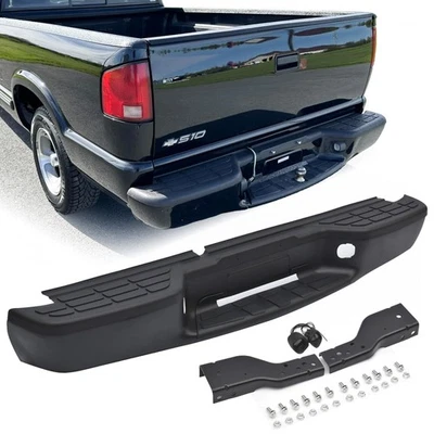 Conjunto de parachoques trasero con camioneta Chevy S10/GMC Sonoma Fleetside modelos Foto 1 de 4