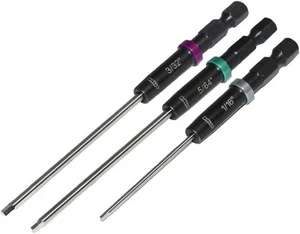 MIP Gen 2 Speed Tip Hex Driver Power Tool Tip Set (SAE) (1/16", 5/64" & 3/32") - Picture 1 of 2