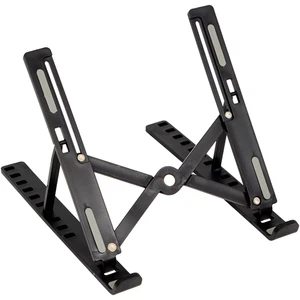 Laptop Ständer Höhenverstellbar Faltbar Notebook Tablet Halter 10 Winkel schwarz - Bild 1 von 3