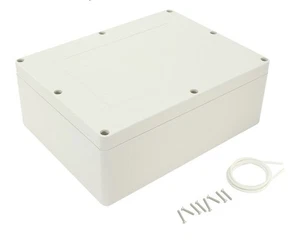 IP65 ABS Kunststoff Elektro Projekt Anschlussdose 12,6"x9,5"x4,3" - Bild 1 von 7