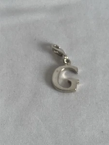 Thomas Sabo Sterling Silver Letter G Charm - Picture 1 of 3
