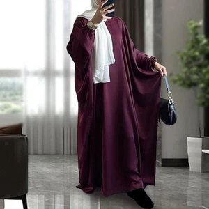 Prayer Long Robe Hooded Abaya Womens Arabe Turkish Kaftan Islam Prayer Clothes - Picture 1 of 5