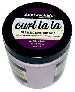 Curl La La, Lightweight Curl Defining Custard, Enriched with Shea Butter & Olive - Picture 1 of 4