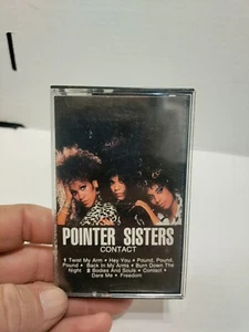 Sealed Pointer Sisters Contact Cassette Tape  - Picture 1 of 5