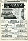 1940 annonce imprimée de montres centrales pour hommes et femmes