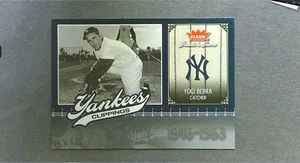 2006 Fleer Greats of the Game Yankees Clippings #NYY-YB Yogi Berra - Picture 1 of 2