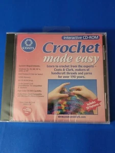 Coats & Clark Crochet Made Easy (CD-Rom, 2002) | - Picture 1 of 4