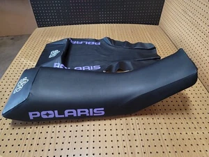 POLARIS SCRAMBLER 250 400 500 SEAT COVER 1995 TO 2003 (BLACK) [P*-40] - Picture 1 of 12