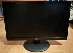 Acer LCD Monitor S200HL-B mit Netzteil, sehr guter Zustand - Bild 1 von 4