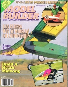 MODEL BUILDER Magazine December 1991 Heath Midwing: RC 1/2A scale - Picture 1 of 2