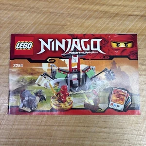 Lego Ninjago 2254 Mountain Shrine Manual de instrucciones Folleto solo 2011 - Imagen 1 de 2