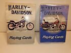 Bicycle Harley-Davidson Motorcycle Playing Cards 2001 1 Sealed, 1 Open