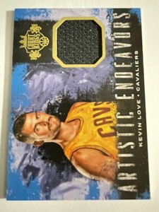 2014-15 Panini Court Kings Artistic Endeavors Jerseys /299 Kevin Love #9