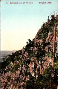 MT. Postal sin usar TOM Northwest Side HOLYOKE, Massachusetts MA - Imagen 1 de 2