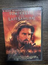 The Last Samurai (Tom Cruise, 2 Disc Widescreen Edition) Brand New, Sealed