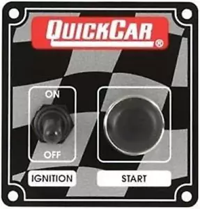 QuickCar Ignition Panel Switch with Starter Button / on off switch QRP 50-102 - Picture 1 of 1