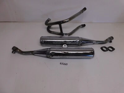 Tubo de escape silenciador Kawasaki Ninja 250R 2007 OEM LH RH 18088-0157 18087-0051 Foto 1 de 4