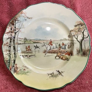 Fox Hunt Hunting Royal Doulton Dinner Plate #2 - Picture 1 of 7