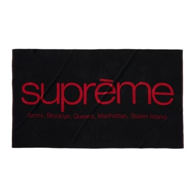 Supreme Five Boroughs Towel "Black" - Image 1 of 4