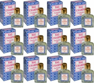 12x Nag Champa Duftöl 3 ml Essenzöl Nagchampa Duft Aroma Parfum Indien 36ml - Picture 1 of 6