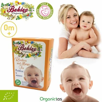 Organic BABY Rooibos & Mango Tea, Babies 0m & children BIO Immune System Support - Image 1 of 4