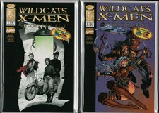 Wildcats X-Men The Golden Age 3-D + Glasses #1 A + #1 B NM   ref:A1.207