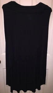 Luna Chix Black Hi Low Skirt Sz Med - Picture 1 of 7