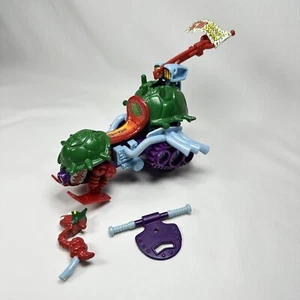 Vintage TMNT Sludge Mobile 1990 Eat Green Snow Mutant Turtles - BROKEN For PARTS - Picture 1 of 15