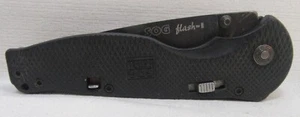 Sog Flash II Combo Edge Assisted Folding Pocket Knife 4-5/8”Closed - Picture 1 of 4