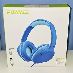 Kids Headphones Over-Ear Headphones for Kids/Teens/Boys/Girls/School Blue - Picture 1 of 5