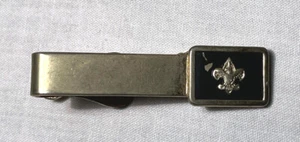 Vintage Boy Scouts of America BSA Tie Clip, Gold Tone - Picture 1 of 4