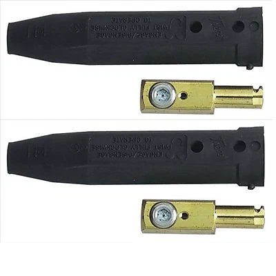 Tweco 2-MPC-1 Male Only Cable Connector Positive Cam - Box/2 (2MPC1)