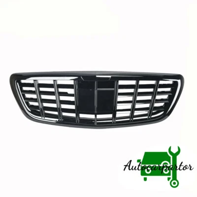 Front Grille For 2013-2020 Mercedes Benz S-Class W222 S400 S500 W/ Camera hole Foto 1 de 4