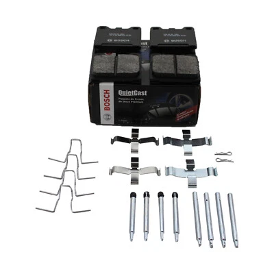 Juego de pastillas de freno semimetálicas Bosch QuietCast para BMW Mercedes Opel Porsche Volvo Foto 1 de 4