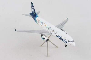 GEMINI200 ALASKA A320 1/200 REG#N854VA FLY WITH PRIDE (**) - Picture 1 of 4