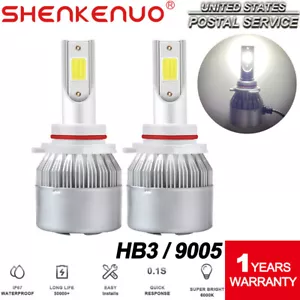 For Chevy Malibu 16-2018 LED Headlight Kit 9005 6000K White Bulbs High/Lo Beam - Imagen 1 de 11