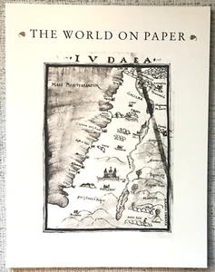 CAIN " THE WORLD ON PAPER " 1994 1ST PB ED LIKE NEW - RARE MAPS - Picture 1 of 1