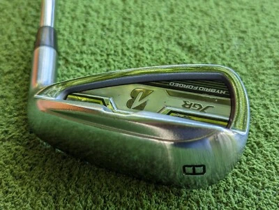 Bridgestone JGR Hybrid Forged Single 8 Iron Golf Club Right Hand Steel Reg Shaft - Image 1 of 4