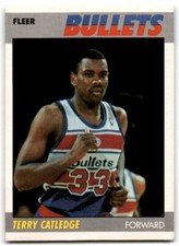 1987-88 Fleer Terry Catledge Basketball Cards #18