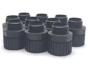 Lot of 10 Murrplastik 83602654 Conduit Tubing Adapter NPT 3/4" Thread M25/P21(S) - Picture 1 of 4