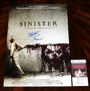 PÓSTER DE PELÍCULA NICHOLAS KING "BUGHULL" FIRMADO SINIESTRO 12X18 CERTIFICADO DE AUTENTICIDAD JSA!!! - Imagen 1 de 1